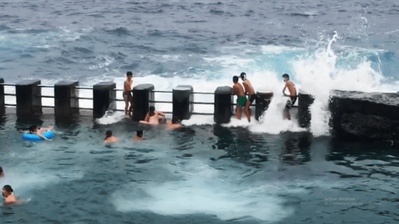 Imagen de archivo de una zona de baño en Canarias / TA